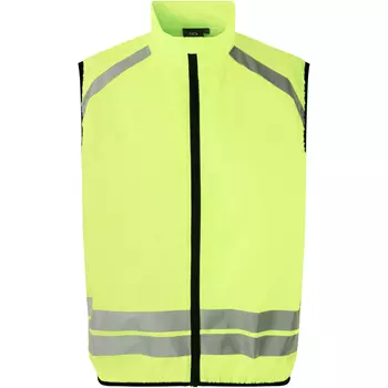 ID running vest with reflective details, Hi-Vis Yellow