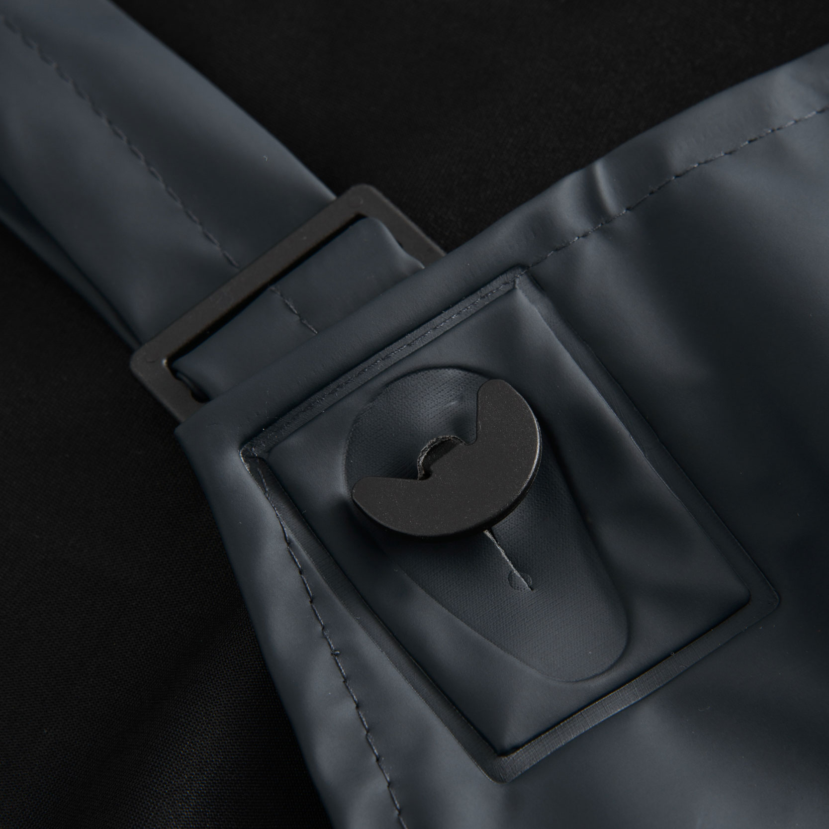 Lyngs&oslash;e bib apron PU/PVC, Marine Blue, Marine Blue, large image number 1