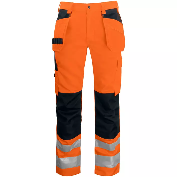 ProJob craftsman trousers 6531, Hi-Vis Orange/Black, large image number 0