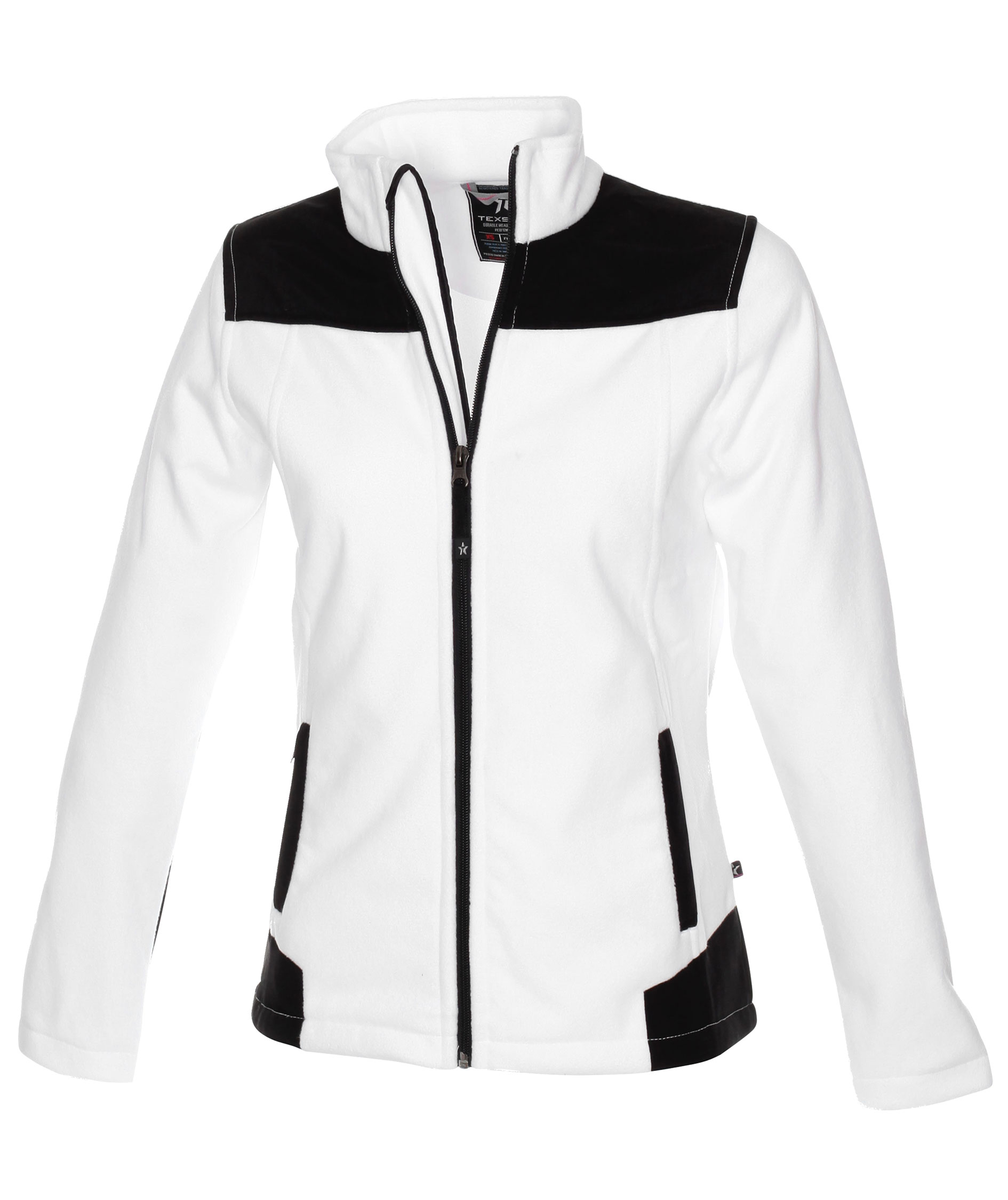 Texstar WJ46 women's fleece jacket, White, large image number 0