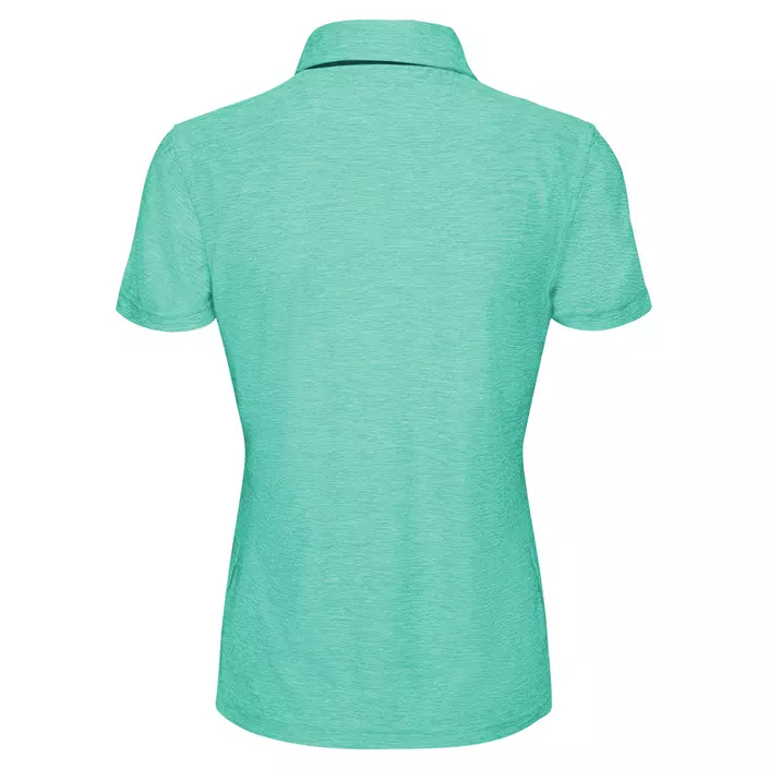 Pitch Stone women's polo shirt, Mint melange, large image number 1