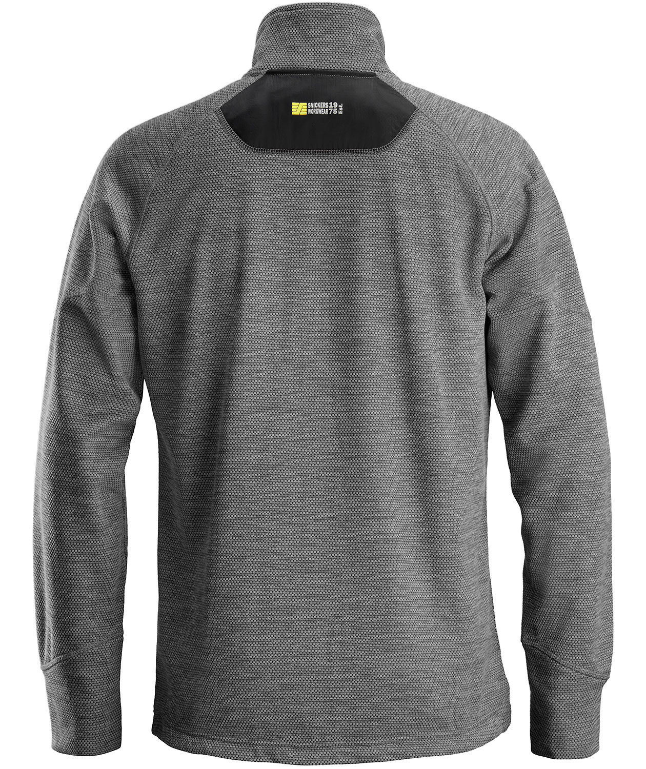 Snickers FlexiWork fleece cardigan 8042, Gr&aring;/Svart