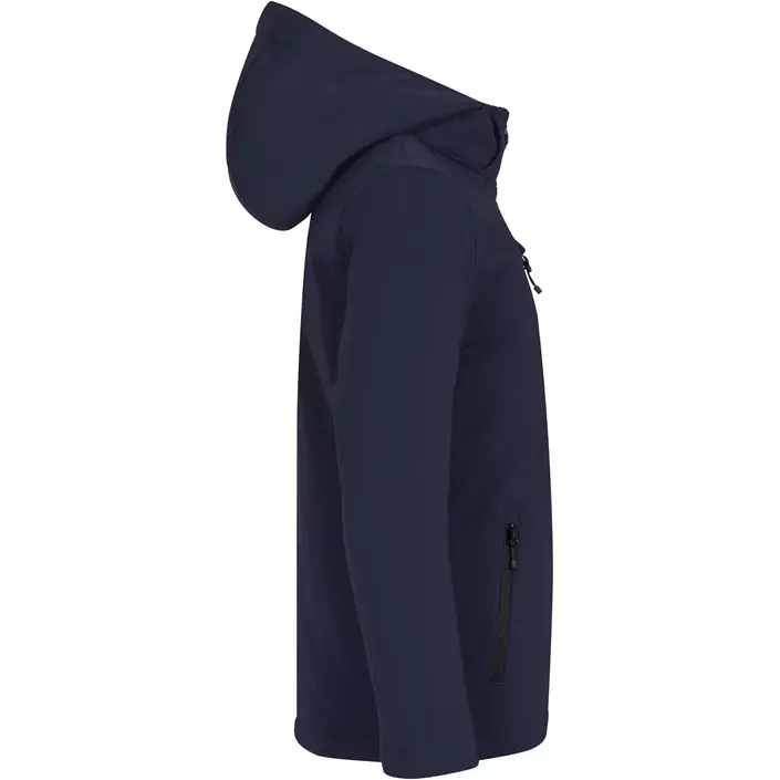 Clique Padded Hoody softshell jacket for kids, Dark Marine Blue, large image number 2