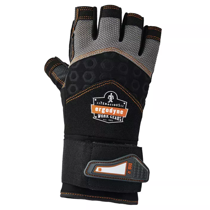Ergodyne 910 anti-vibration gloves, Black, large image number 0