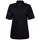 Segers women's short sleeved chefs jacket, Black, Black, swatch