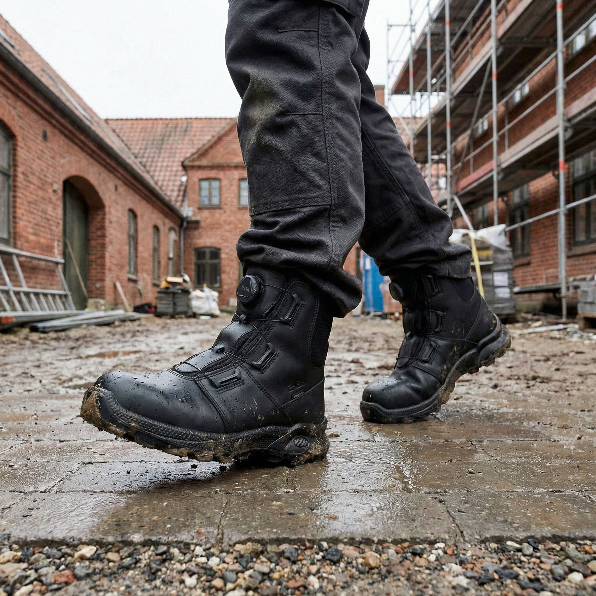 2-Be 7021 Stiefelette O6, Schwarz