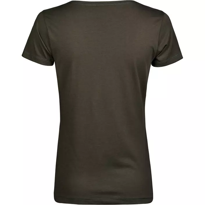 Tee Jays Luxury dame  T-shirt, Mørk oliven, large image number 2