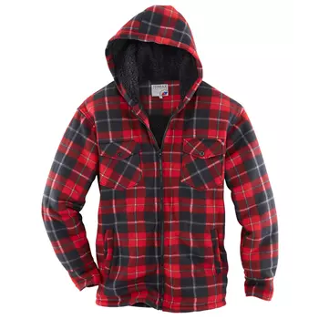 Terrax lined shirt jacket, Red/Black