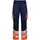 Engel Safety Light work trousers, Blue Ink/Hi-Vis Orange, Blue Ink/Hi-Vis Orange, swatch