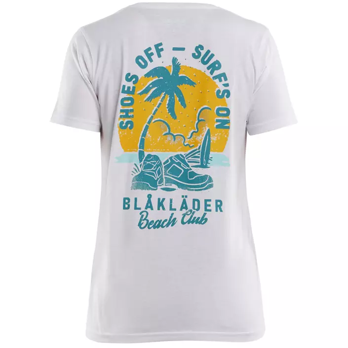 Blåkläder Beach Club T-shirt dam, Vit, large image number 1