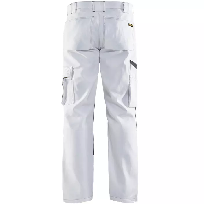 Blåkläder arbejdsbukser, Hvid/mørk grå, large image number 1