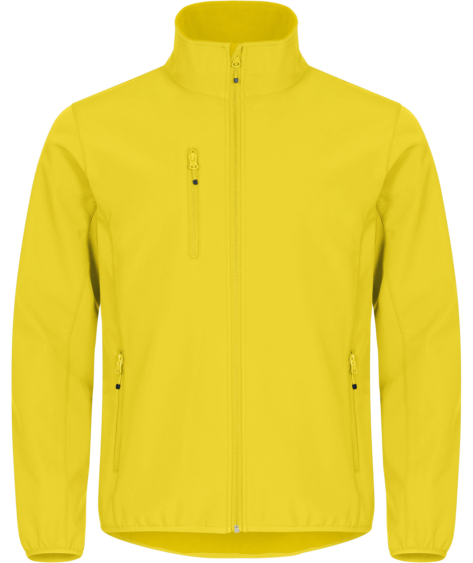 Clique Classic softshell jacket, Lemon, Lemon, swatch