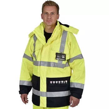 OCEAN Multinorm Protect jacket, Hi-Vis Yellow/Navy