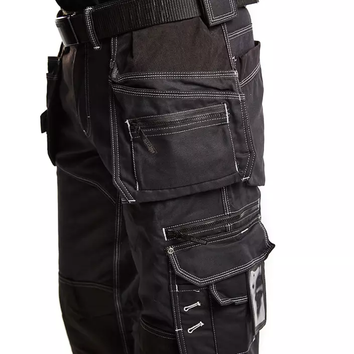 Blåkläder håndværkerbukser X1900, Sort, large image number 3