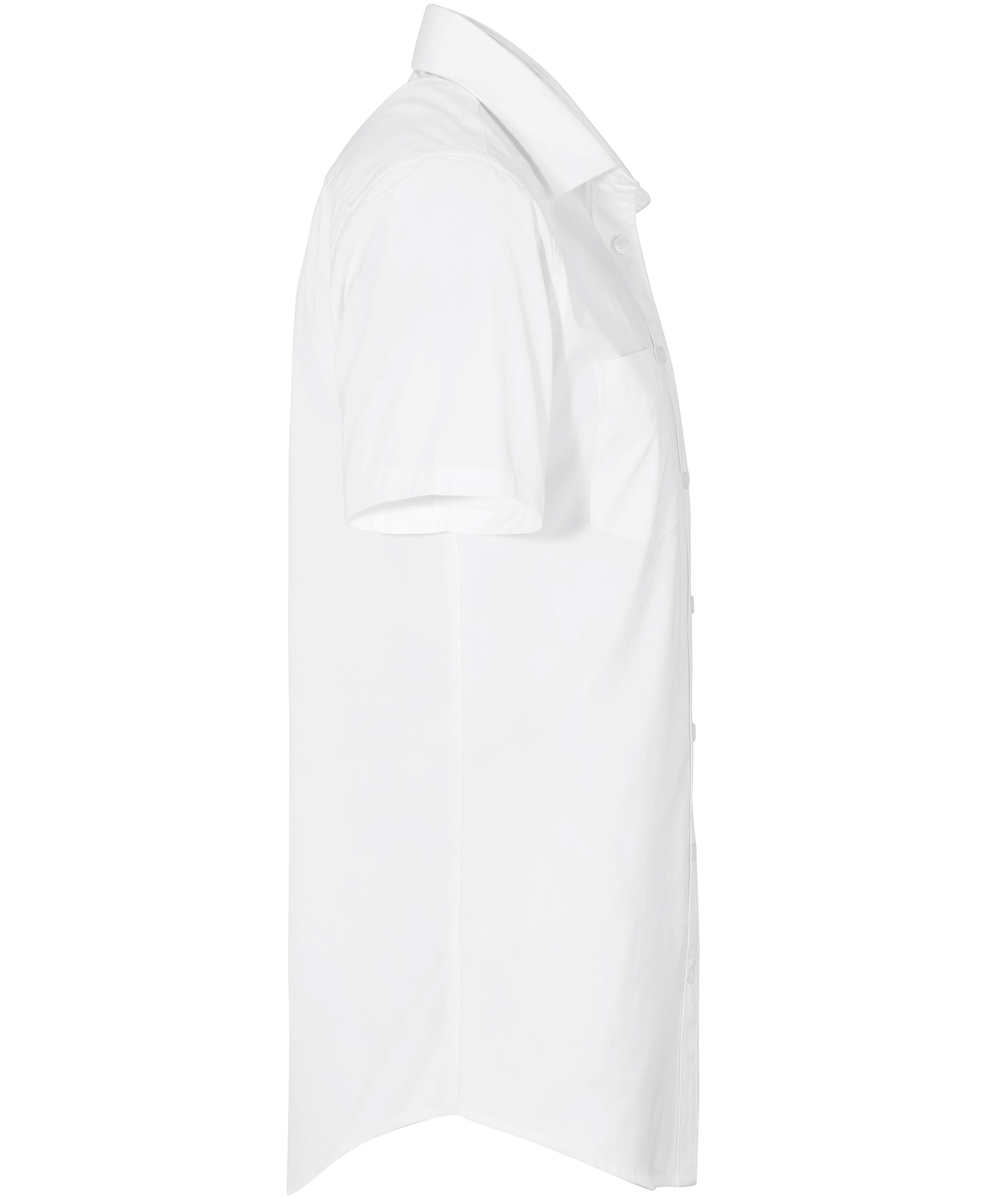 Derby of Sweden Maverick Comfort fit short-sleeved pilot shirt, White, large image number 2