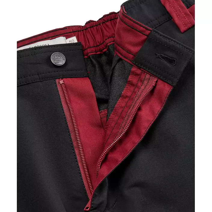 Sunwill Urban Track outdoor trousers, Dark red, large image number 4
