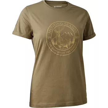 Deerhunter Lady Ella dame T-shirt, Driftwood