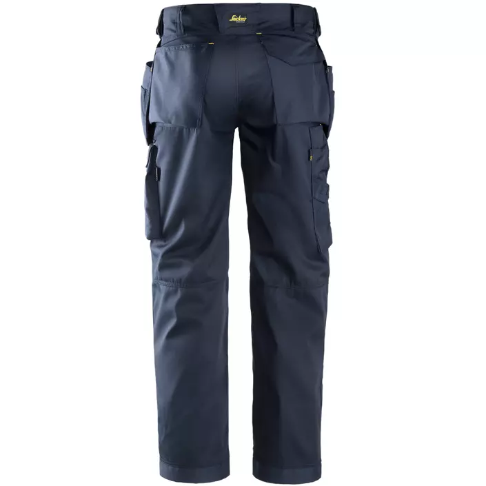 Snickers CoolTwill craftsman trousers with holster pocket, Marine Blue, large image number 1