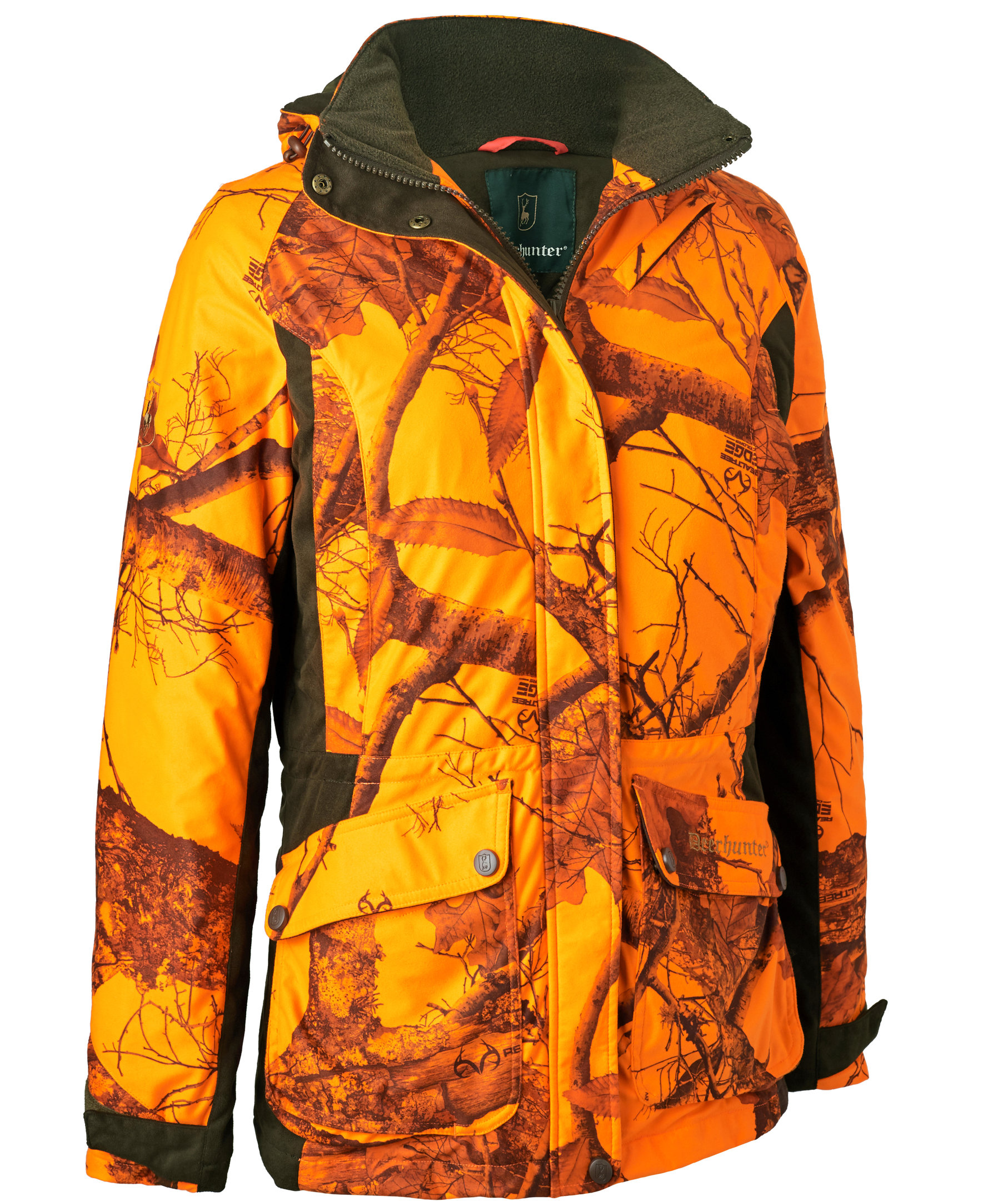 Deerhunter Estelle Damen Winterjacke, Realtree edge orange camouflage