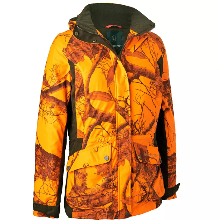 Deerhunter Estelle vinterjakke dame, Realtree edge orange camouflage, large image number 0