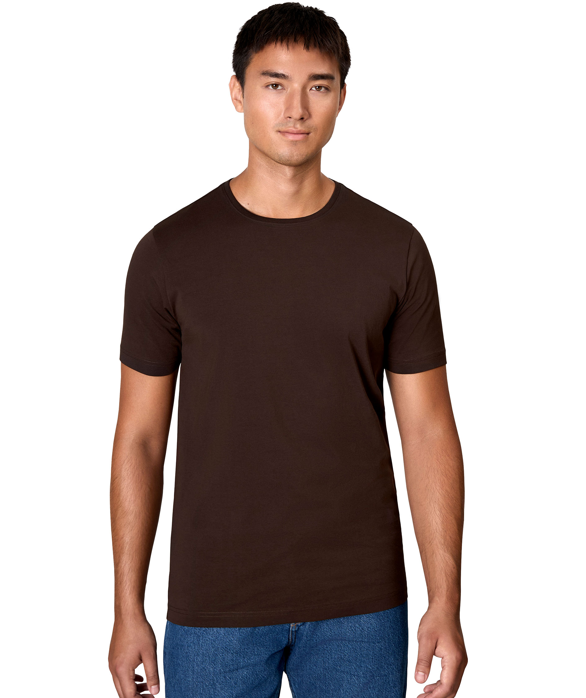 ID T-shirt with stretch, Mocca, large image number 6