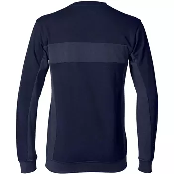 Kansas Evolve Industry collegetröja/sweatshirt, Marin/Mörk Marin