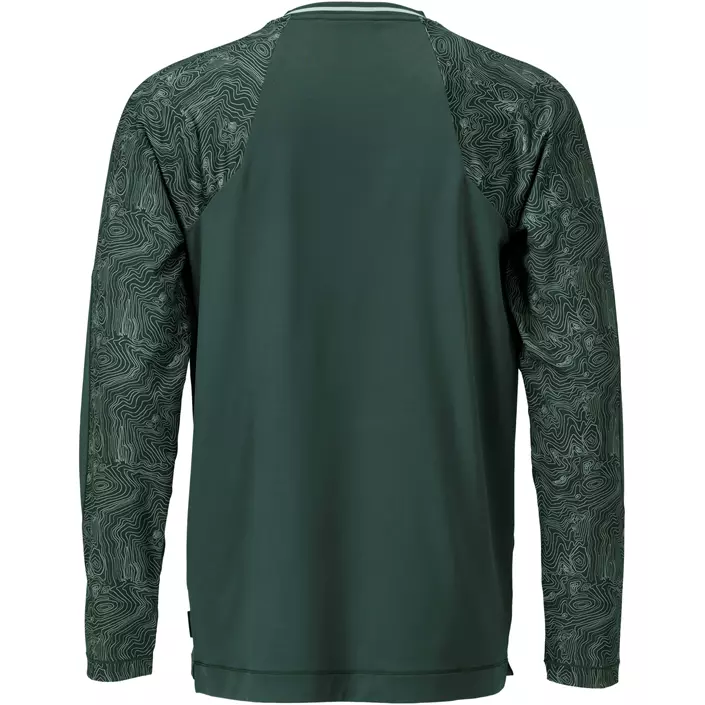 Mascot Customized long-sleeved T-shirt, Forest Green, large image number 1