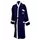 Lord Nelson Velour dressing gown, Navy, Navy, swatch