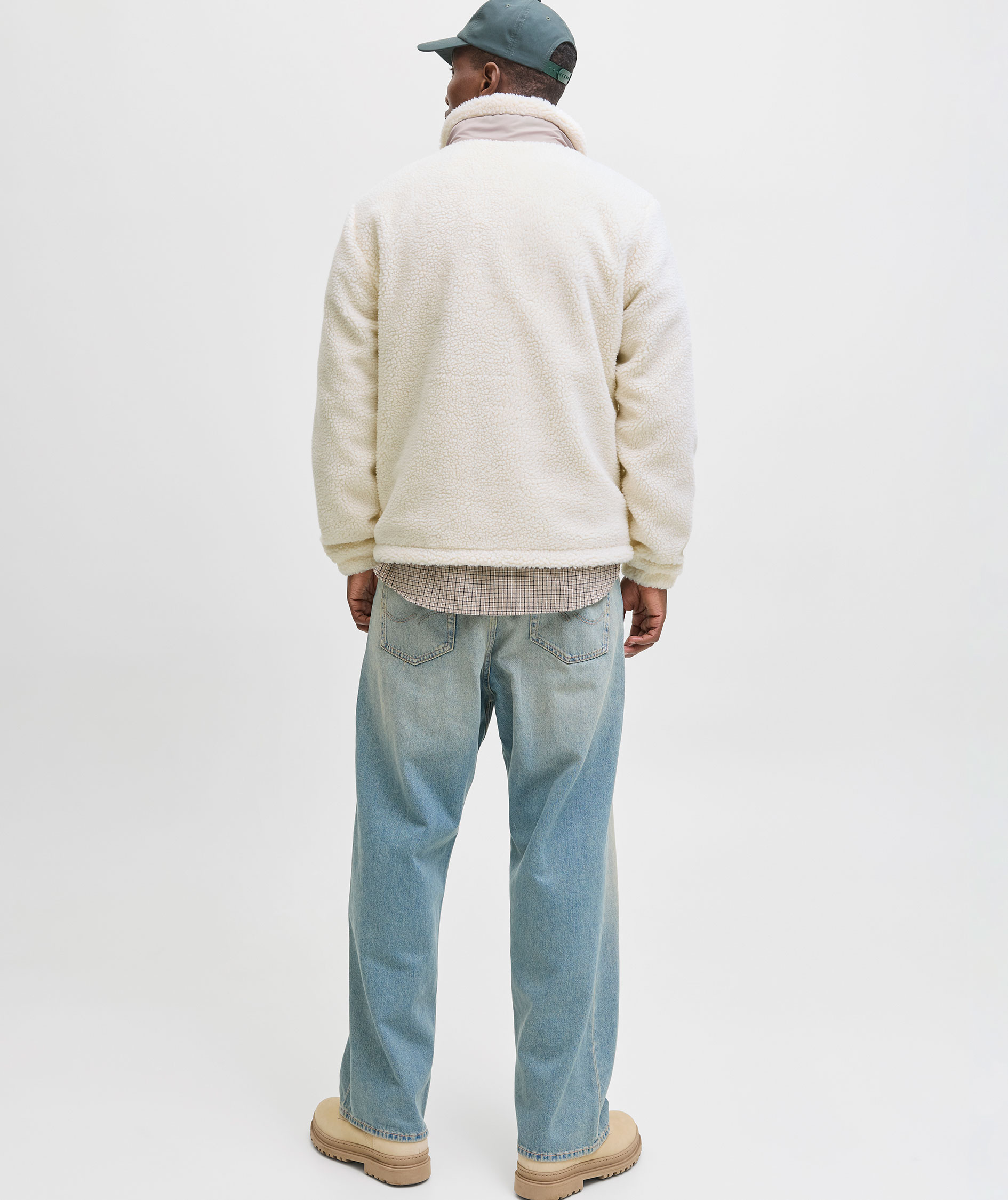 Jack & Jones JJESOHO pile fleece jacket, Atmosphere, large image number 2