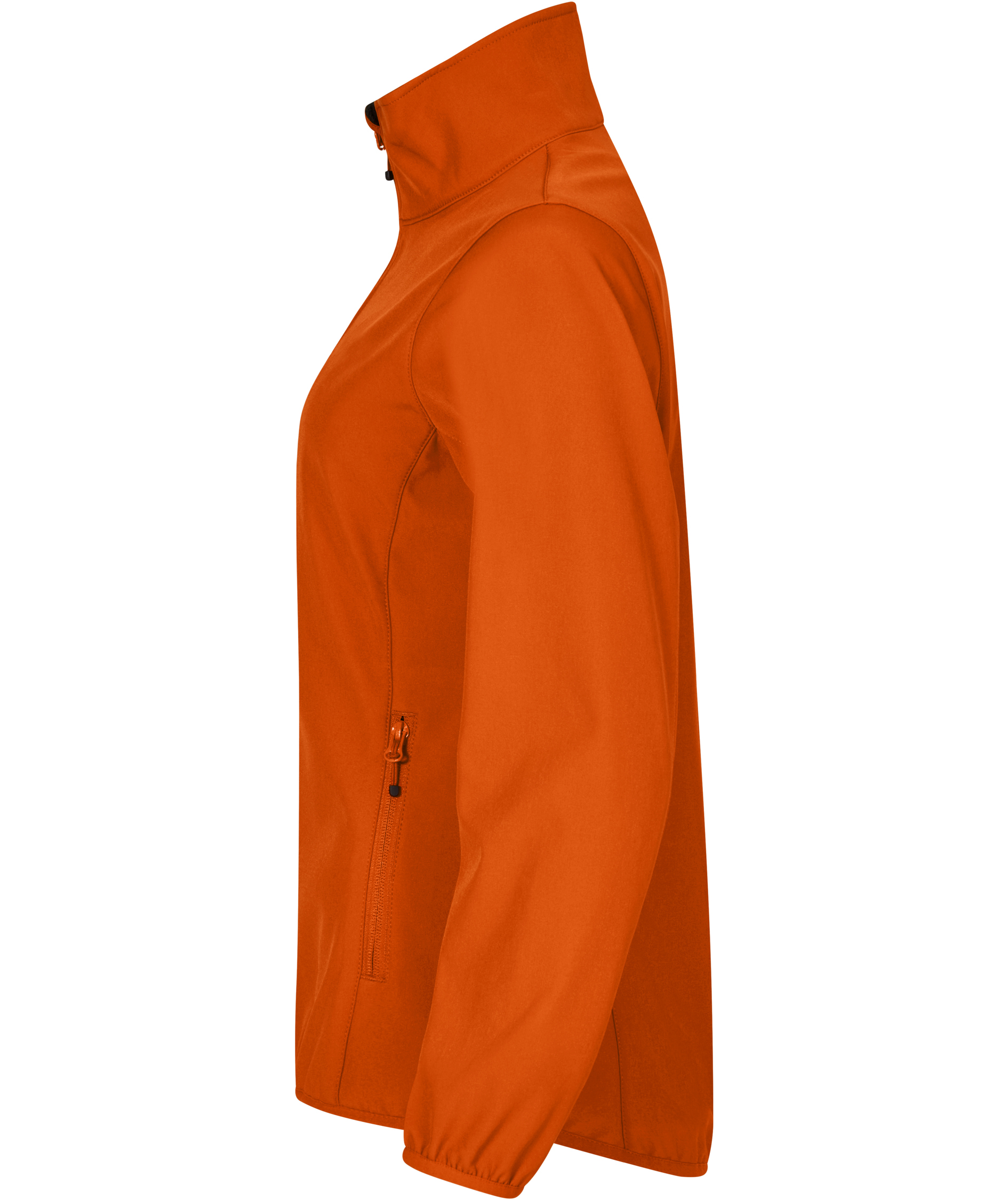 Clique Classic Damen Softshelljacke, Orange, large image number 3