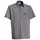 Nybo Workwear Picnic kurzärmeliges -Hemd, Grau, Grau, swatch