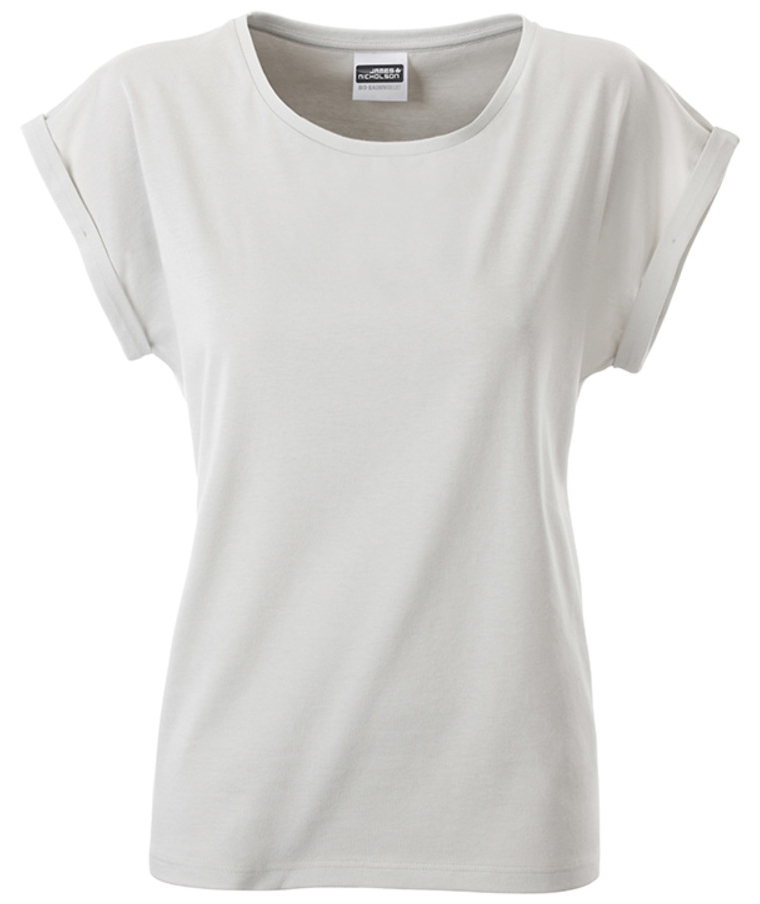 James & Nicholson Basic T-shirt dam, Soft -grey, Soft -grey, swatch