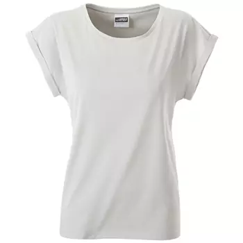 James & Nicholson Basic dame T-shirt, Soft -grey
