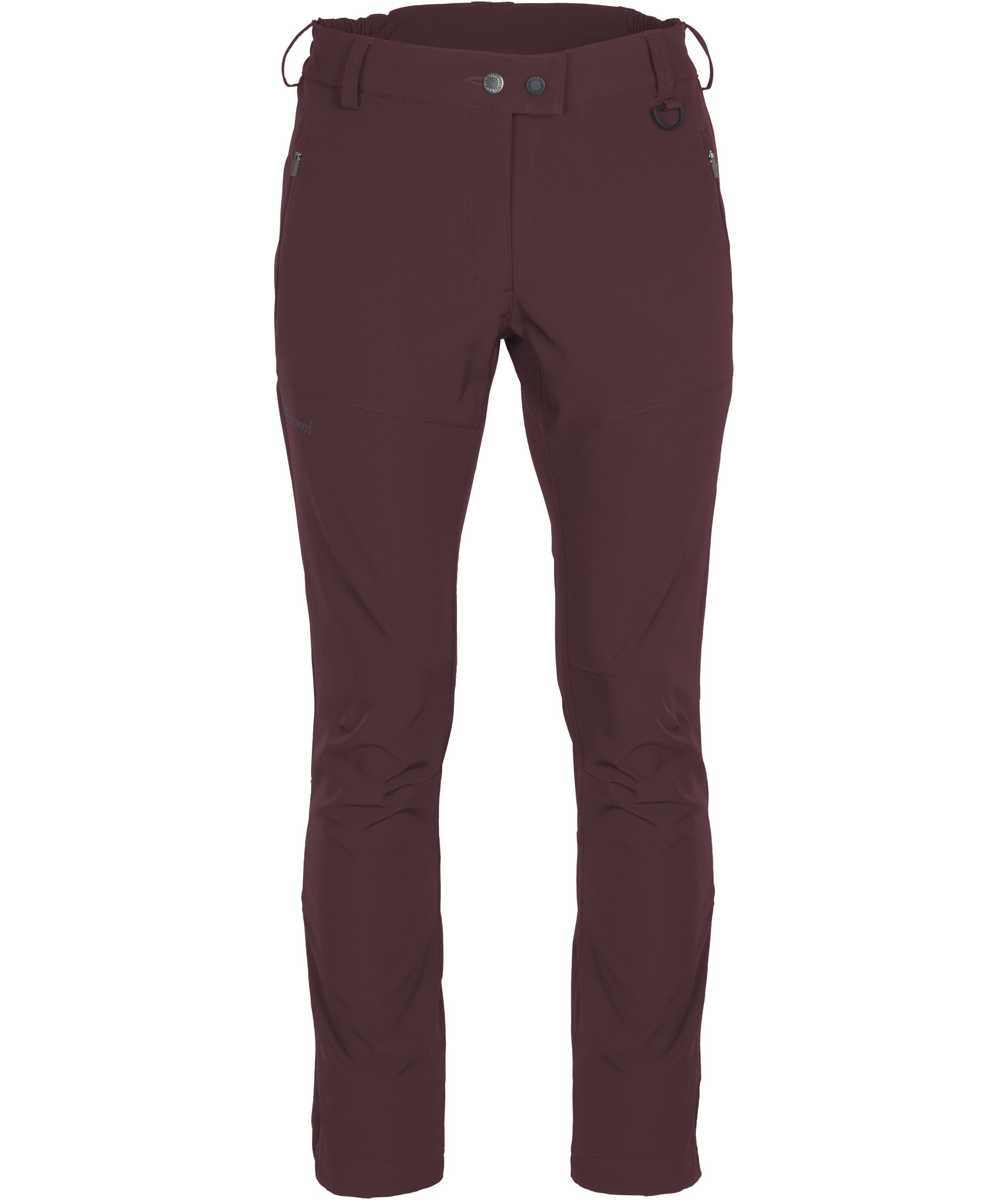 Pinewood Wilda Stretch dame skalbukser, Earth Plum
