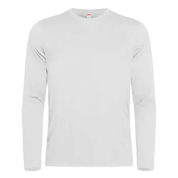 Clique Basic Active-T langermet T-skjorte, Hvit