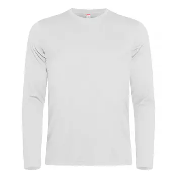 Clique Basic Active-T langermet T-skjorte, Hvit