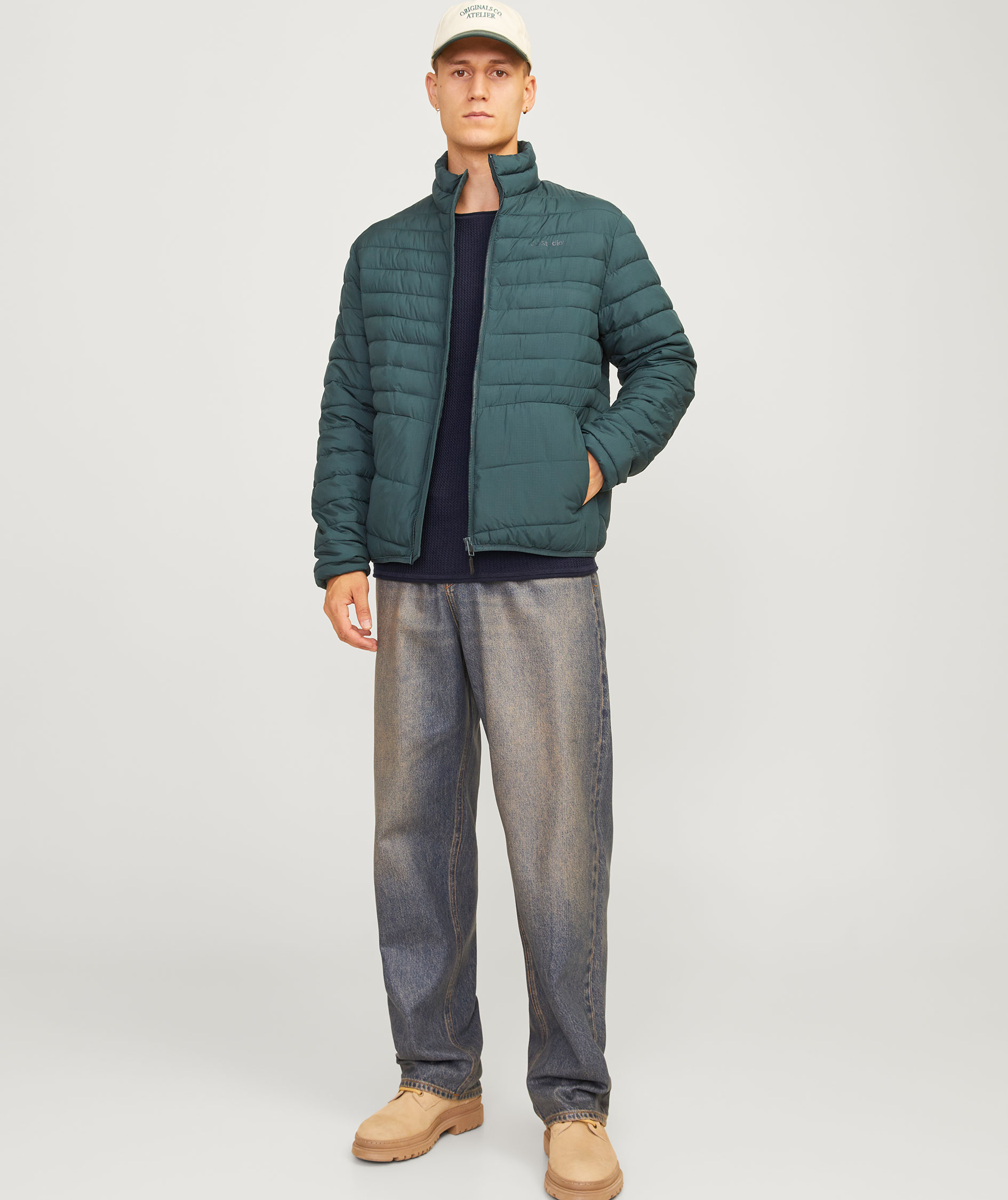 Jack & Jones JJECOOPER knitted pullover, Mood Indigo, large image number 6