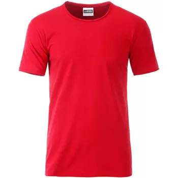 James & Nicholson T-shirt, Rød