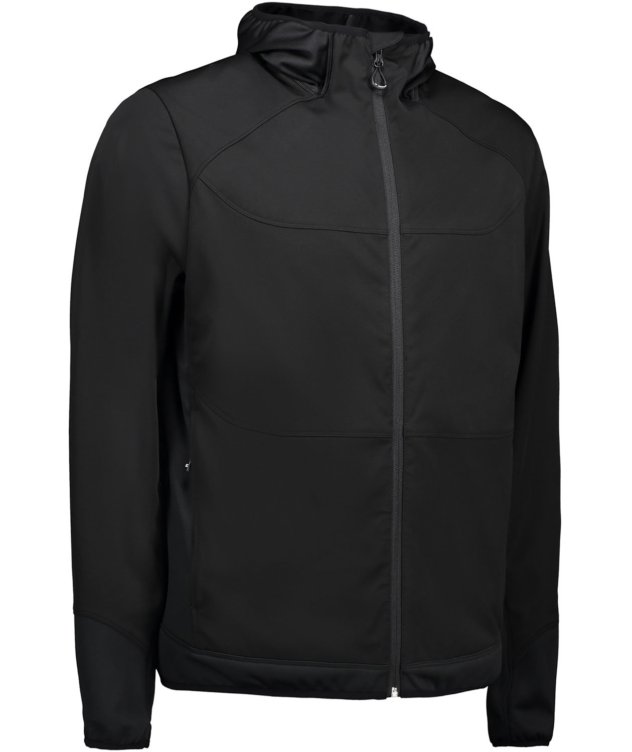 ID Combi Stretch softshell jacket, Black, large image number 3