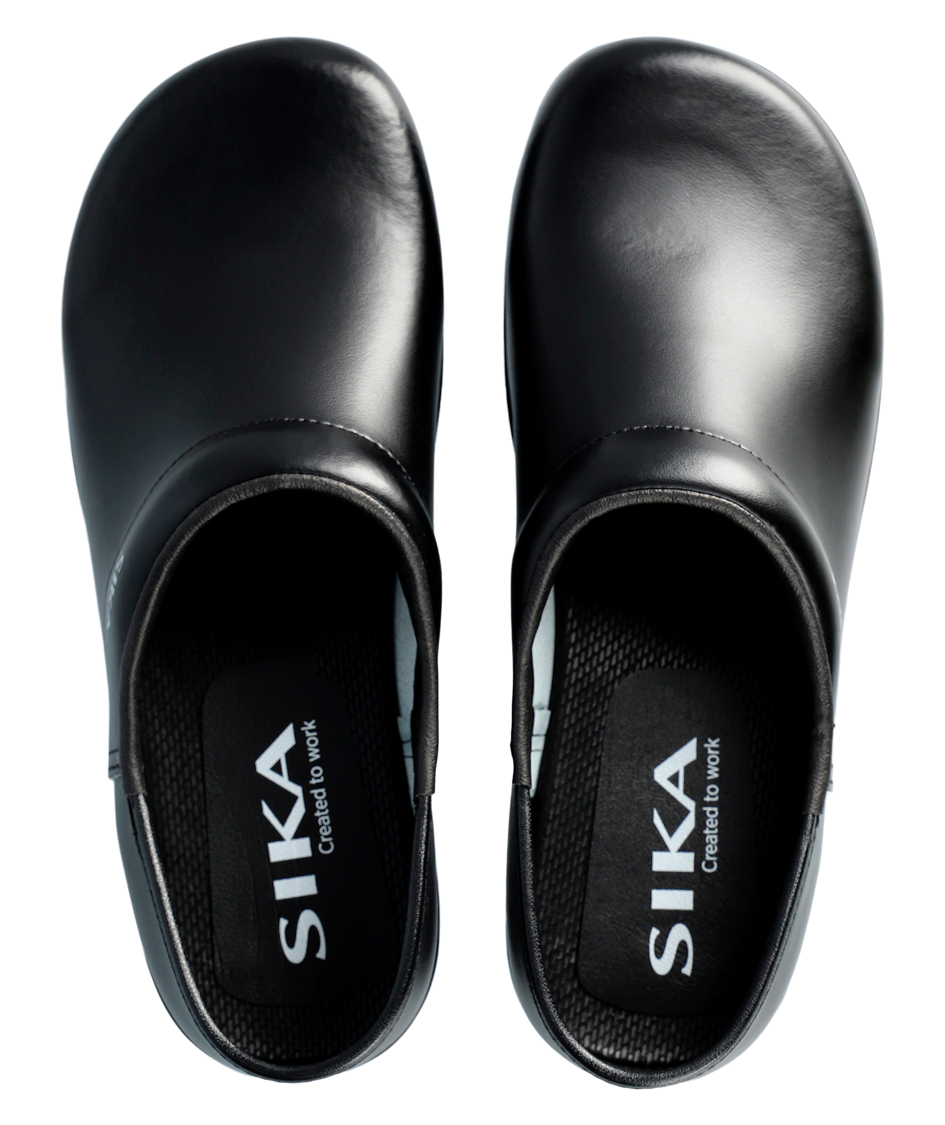 Sika Flexika clogs with heel cover, Black, large image number 3