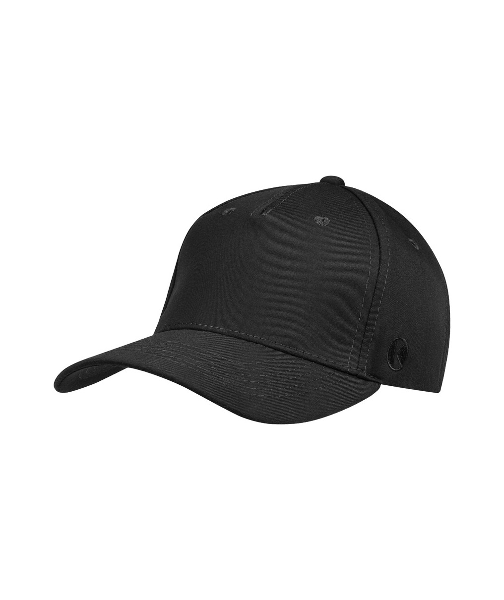 Karlowsky 5 panel stretch cap, Black, large image number 0