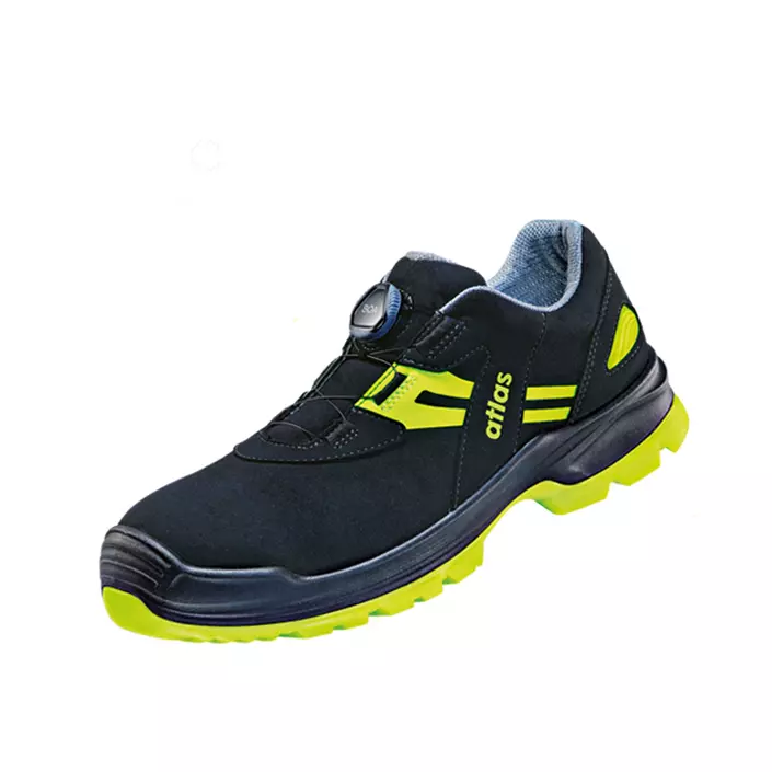 Atlas Flash 5255 Boa® safety shoes S3, Black/Neon Yellow, large image number 0
