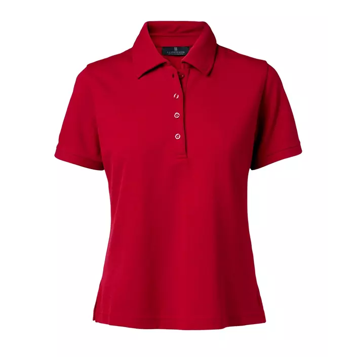 CC55 Munich Sportwool women's polo shirt, Red, large image number 0
