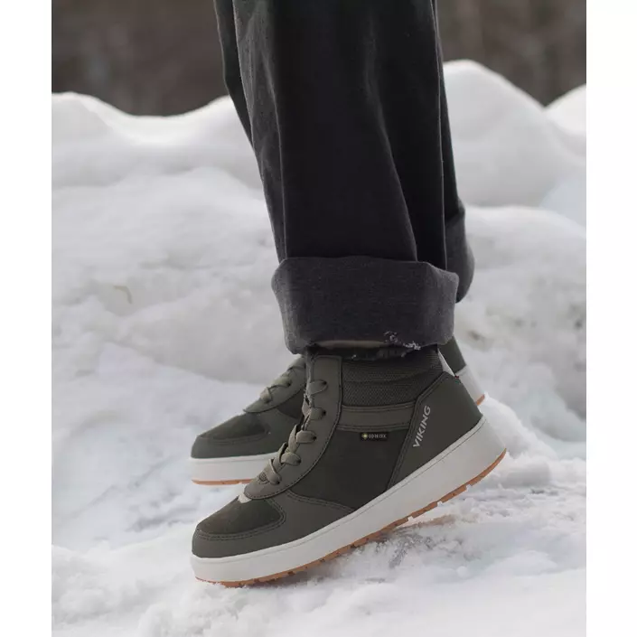 Viking Epic Warm GTX stövlar till barn, Olive, large image number 1