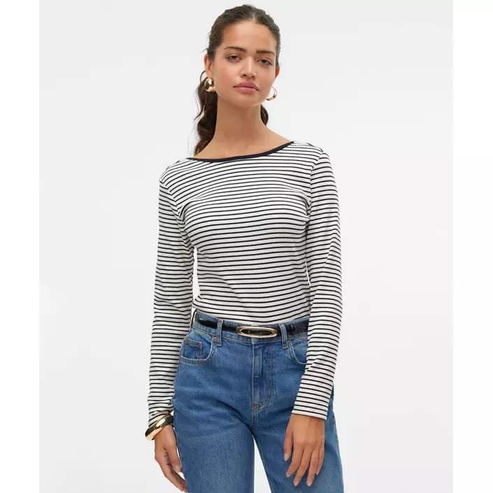 Vero Moda VMCHLOE 2-way blus dam, Snow White, large image number 1