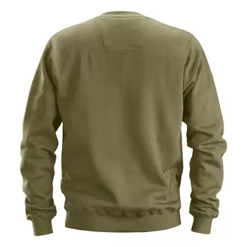 Snickers sweatshirt 2810, Khaki grøn