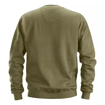 Snickers sweatshirt 2810, Khaki grønn
