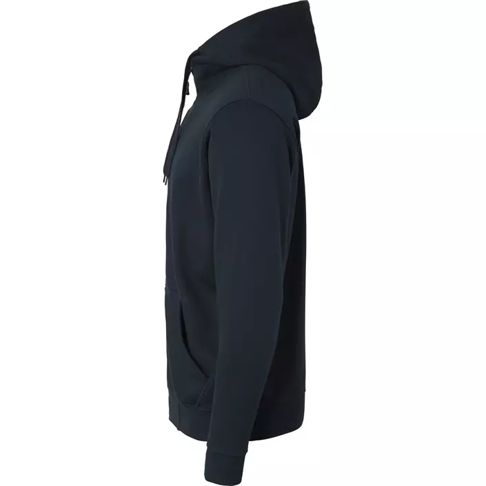 Top Swede hoodie with zipper 185, Navy, large image number 3