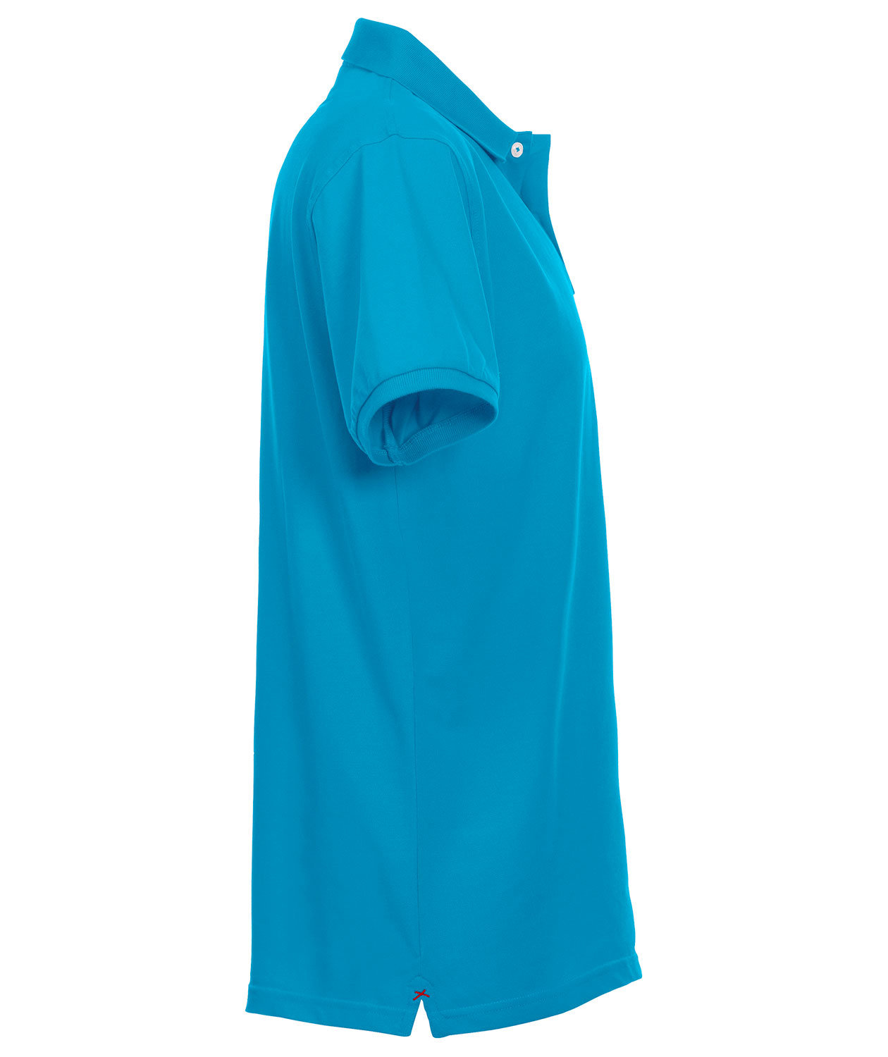 Clique Premium polo shirt, Turquoise, large image number 3
