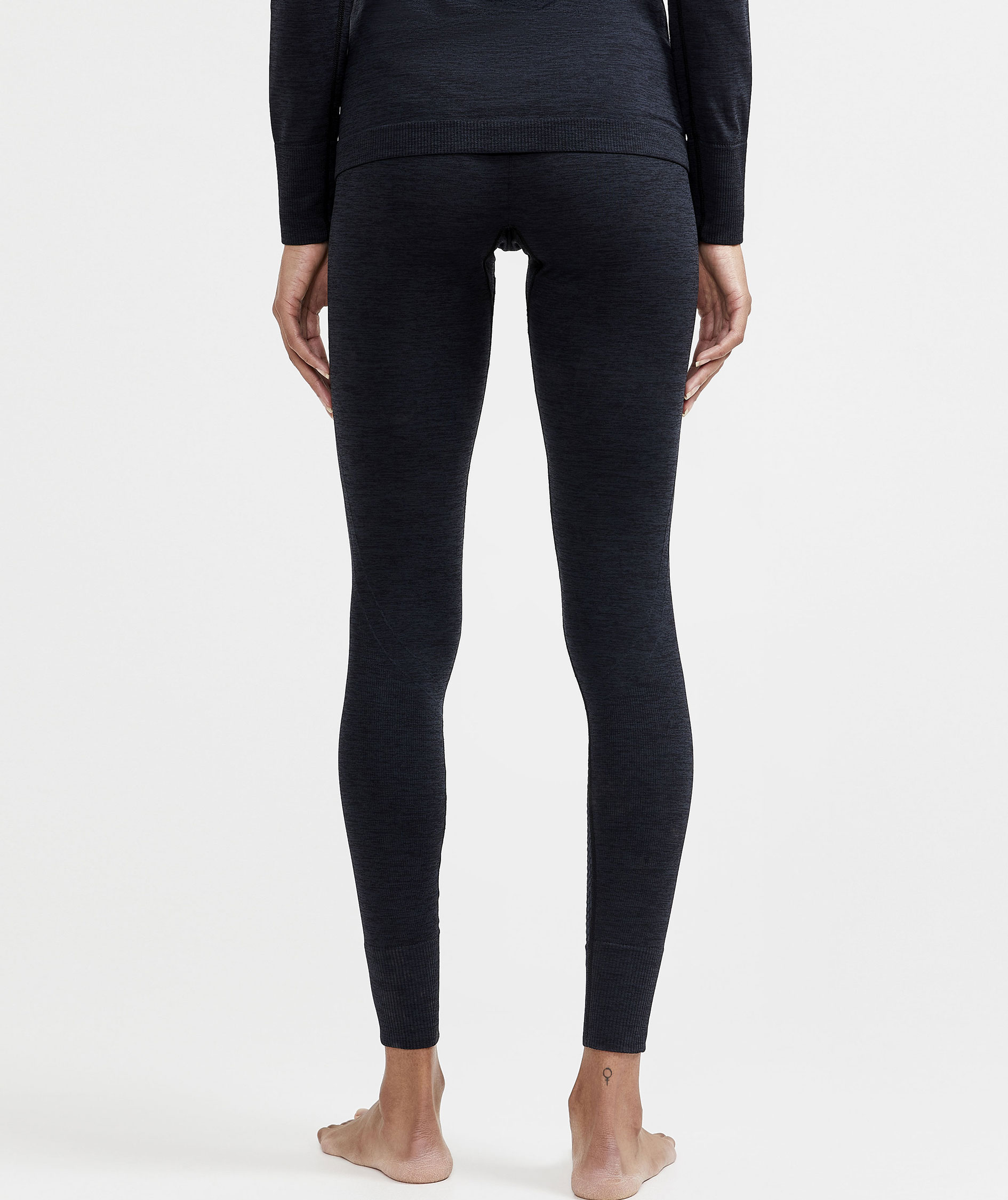 Craft CORE Dry Active Comfort women's baselayer trousers, Black, large image number 2
